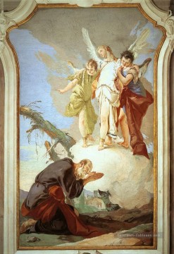  Polo Tableaux - Palazzo Patriarcale Les Trois Anges Apparaissant à Abraham Giovanni Battista Tiepolo